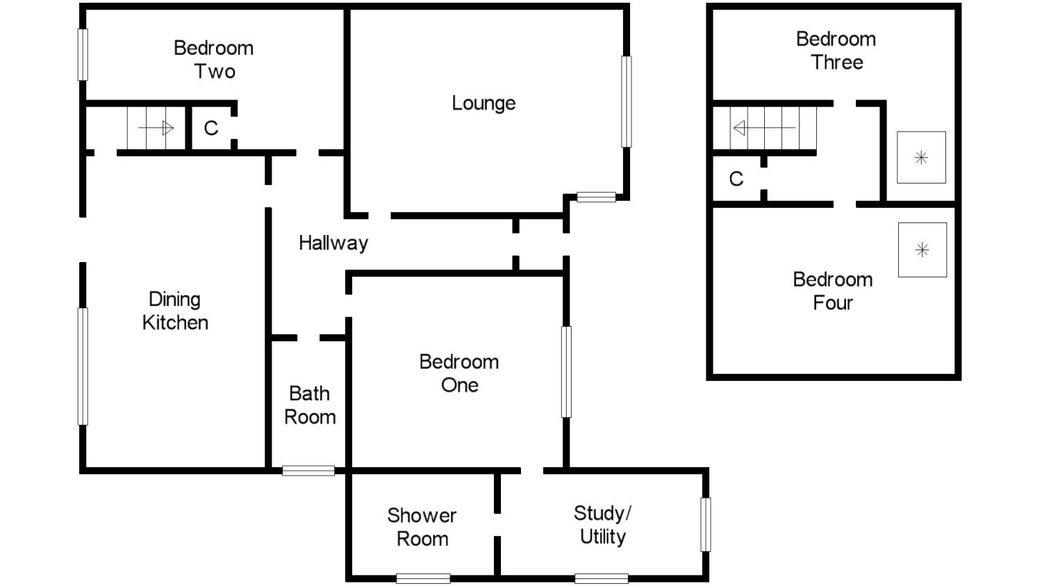 4 Bedrooms Bungalow for sale in South King Street, Helensburgh, Argyll And Bute G84