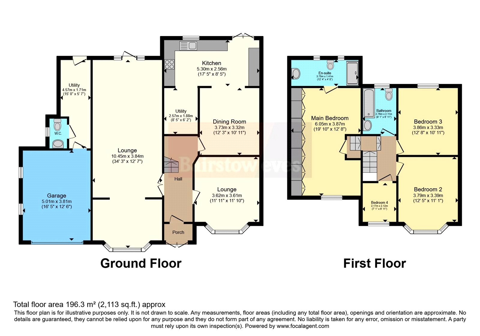 81, Bradleigh Avenue, Essex floorplan