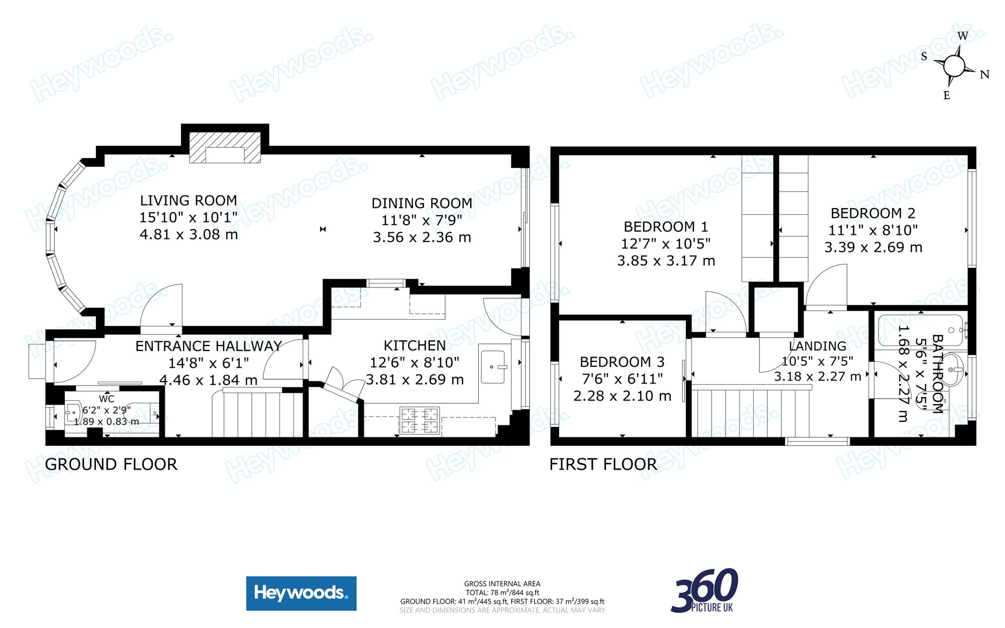 105 Meadow Lane, Stoke on Trent floorplan