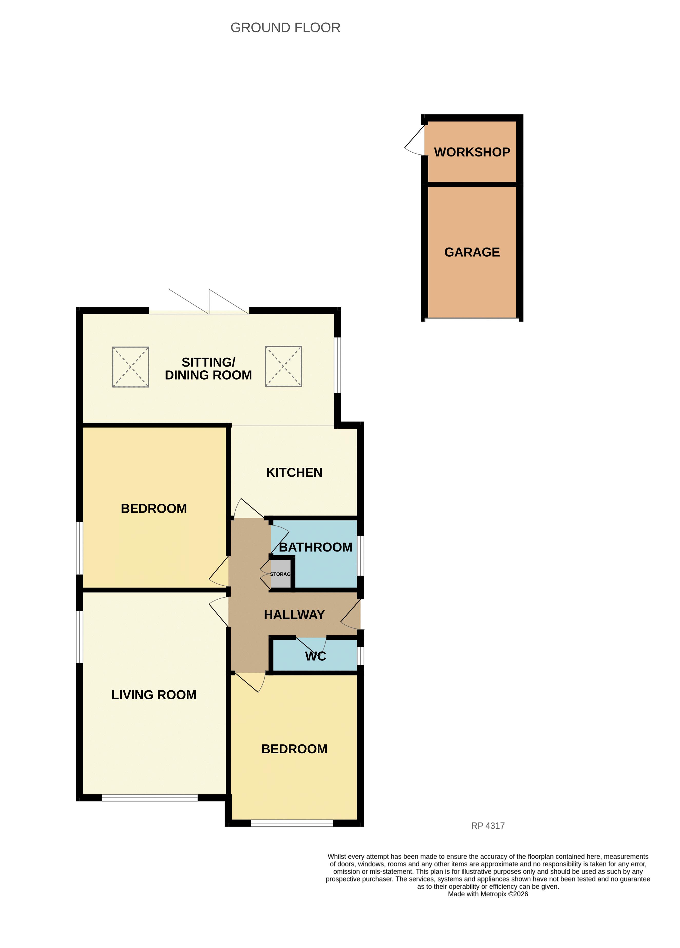 28, Tan Yr Foel, Abergele floorplan