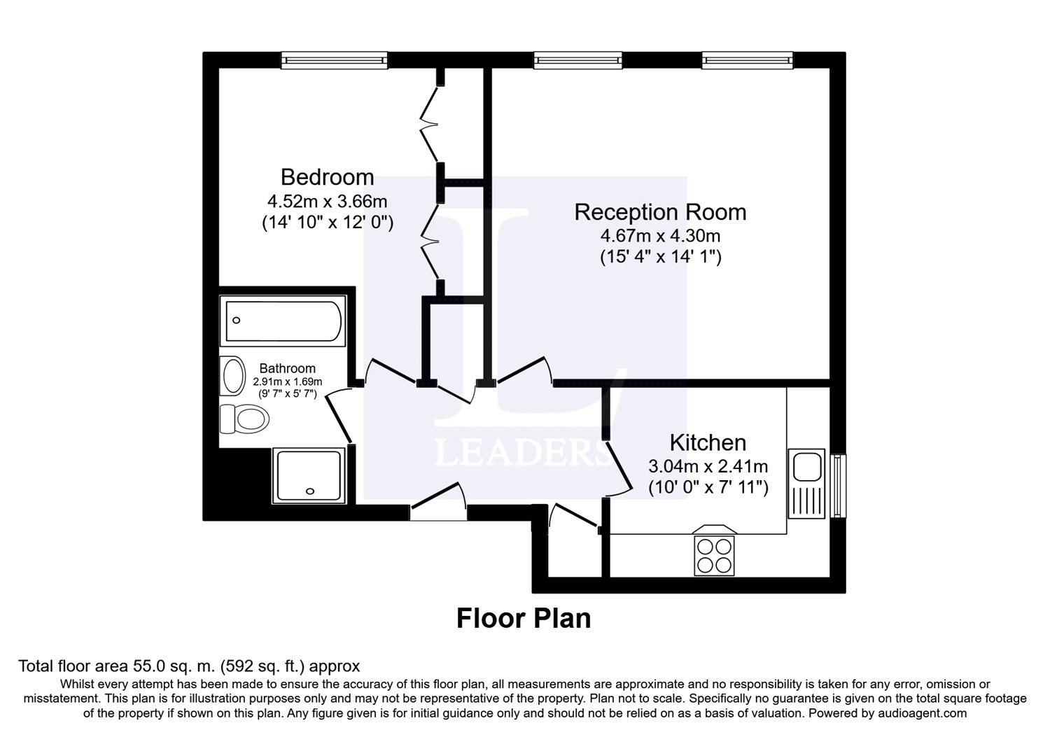 1 Bedrooms Flat for sale in Tavistock Hall, 53 Balaclava Road, Surbiton KT6