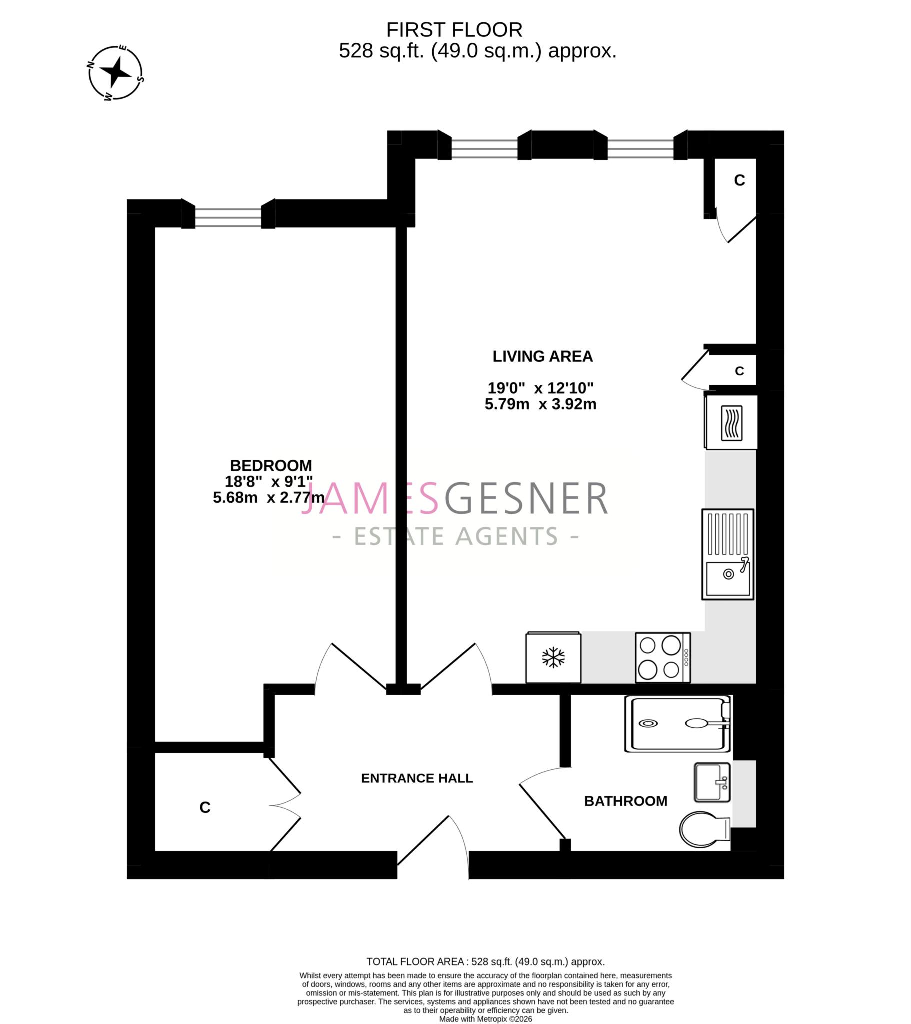 16, Barnaby Court, Wallingford floorplan