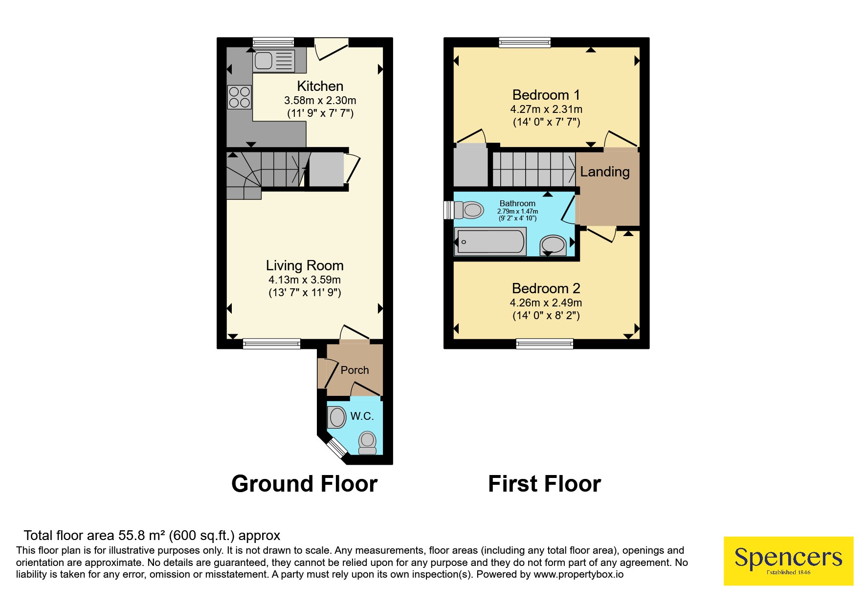 22, Coltsfoot Road, Leicester floorplan