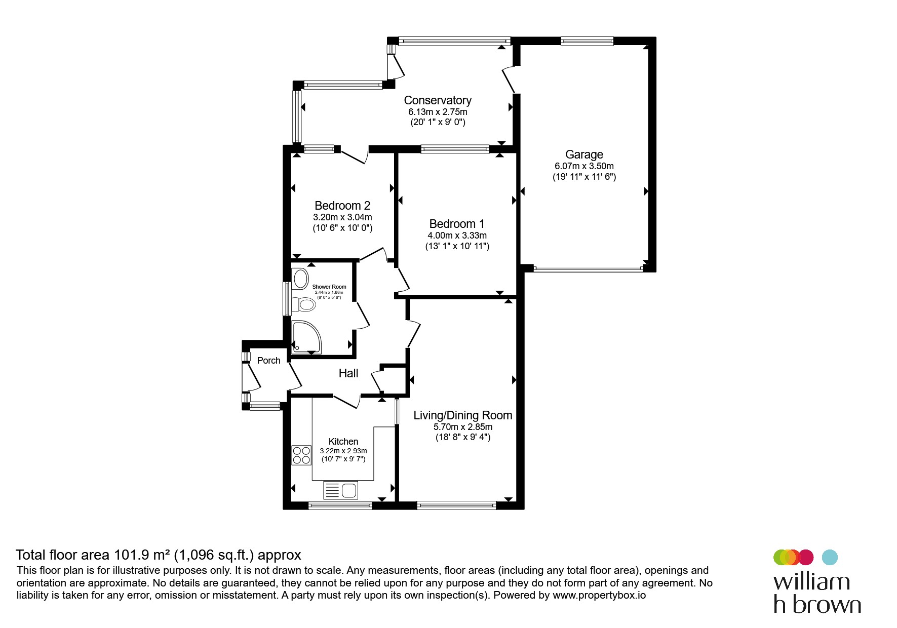 4, The Shires, March floorplan