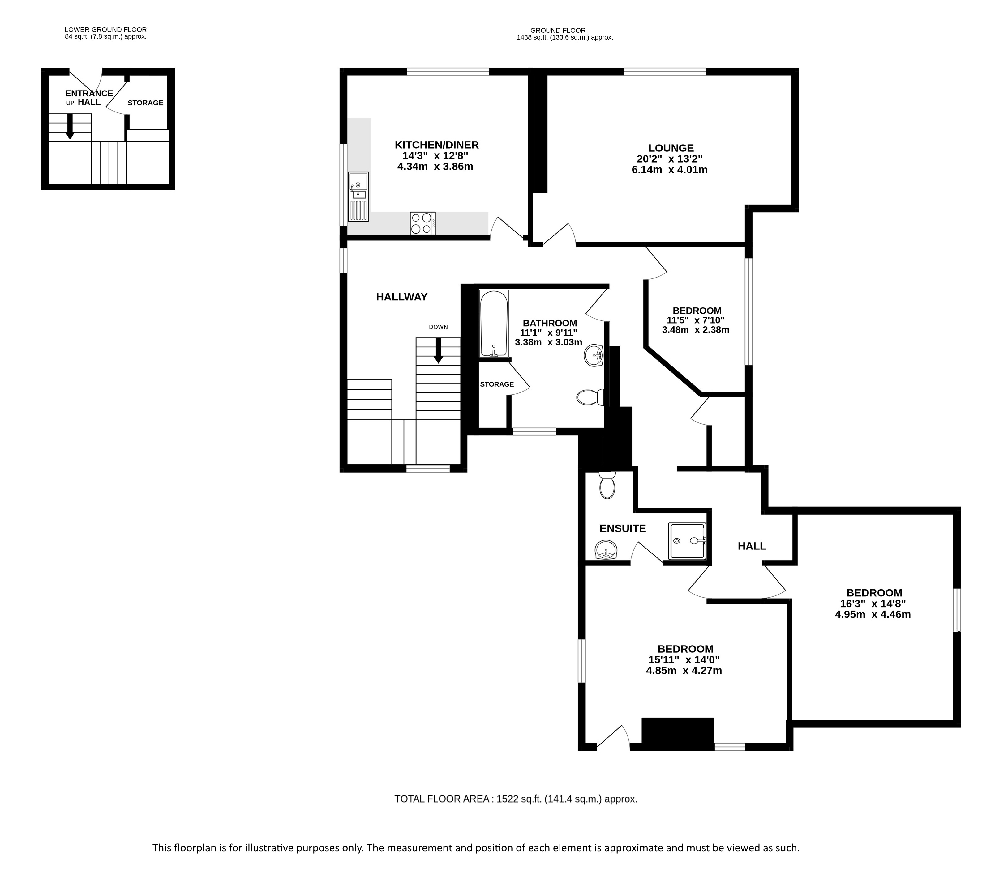 10 Bylands House, Dunstable Road, St Albans floorplan