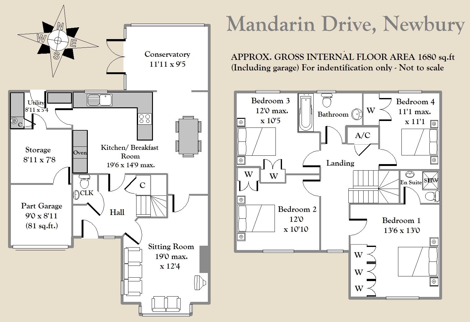 4 Bedrooms  for sale in Mandarin Drive, Newbury RG14