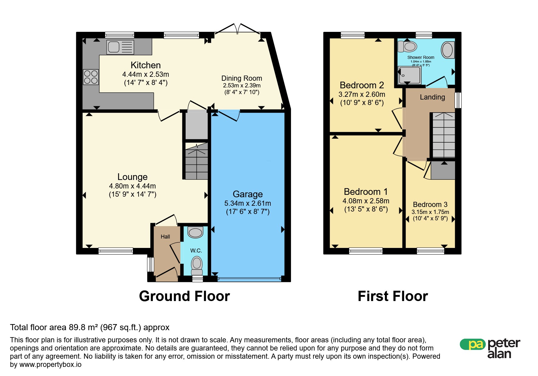 34, Howards Way, SWANSEA floorplan