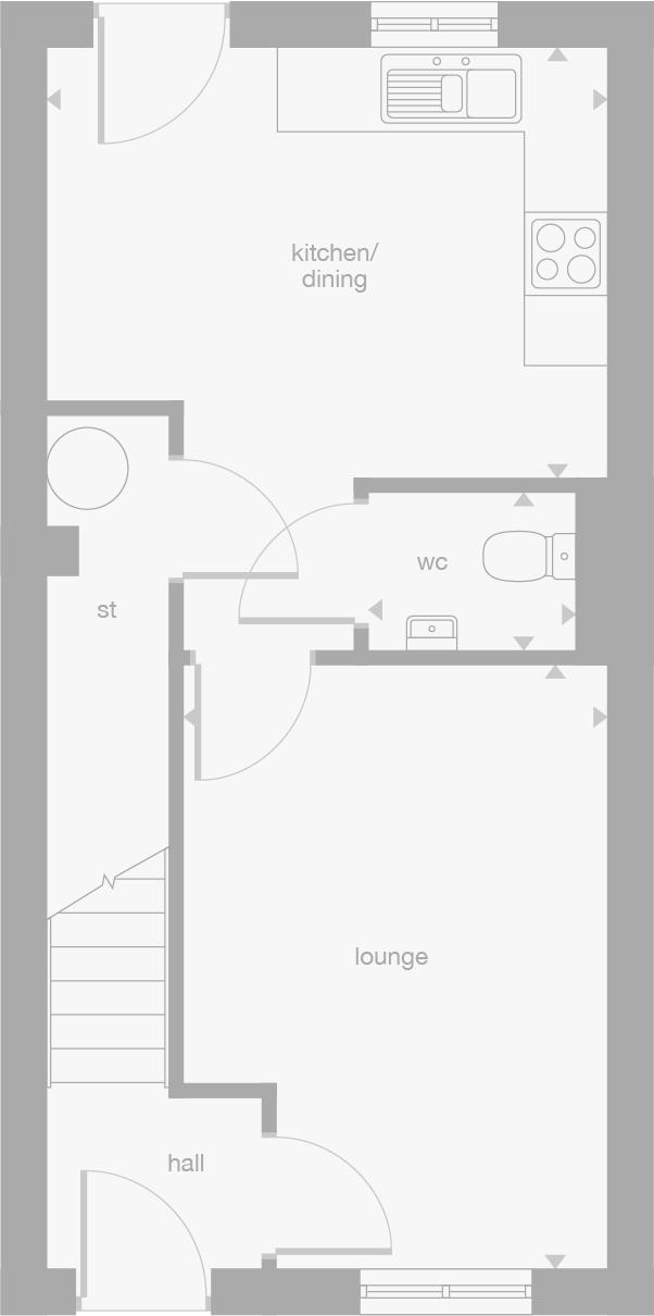 104, Woolmer Green, Hertfordshire floorplan