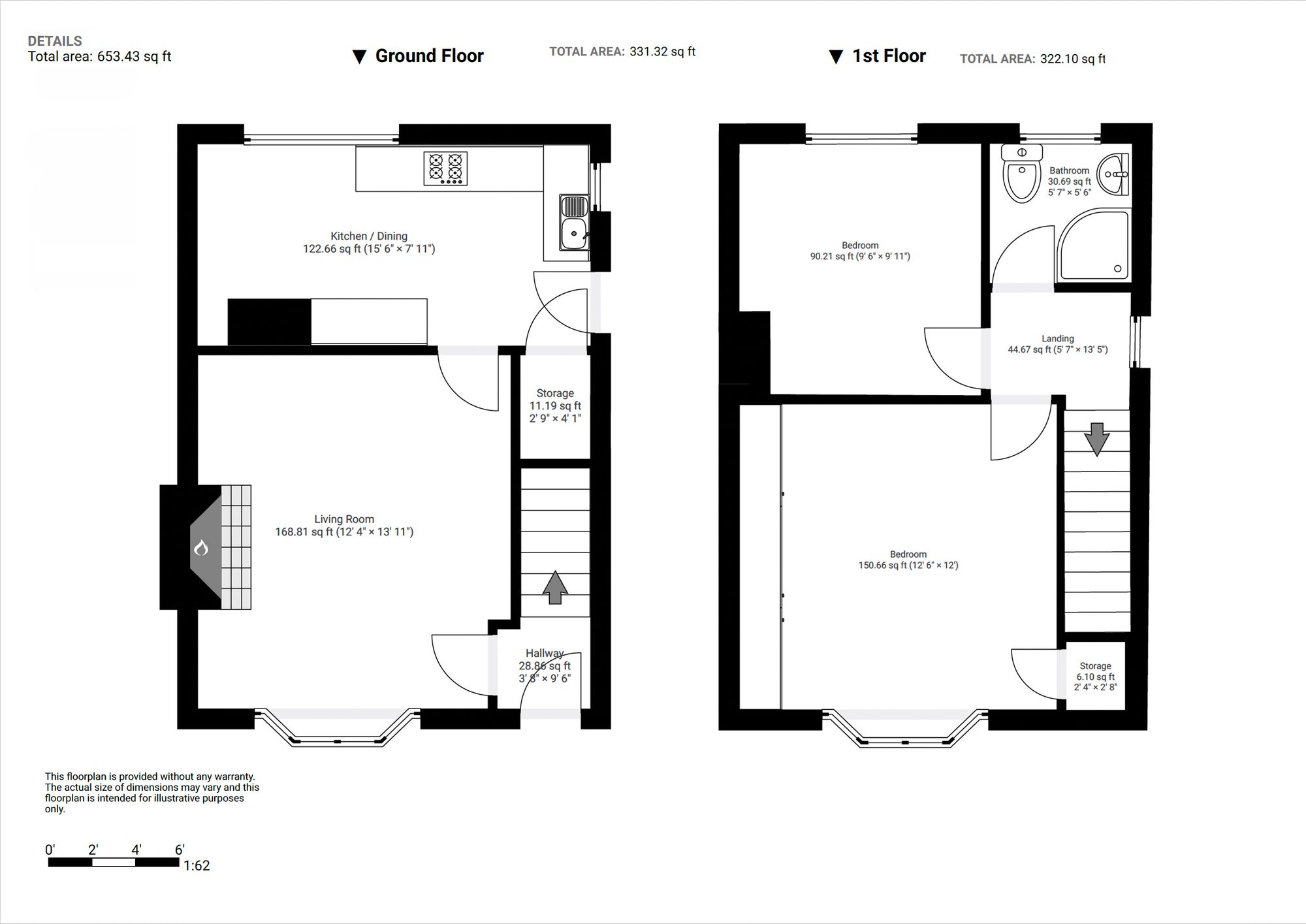 11 Wingfield Crescent, Sheffield floorplan