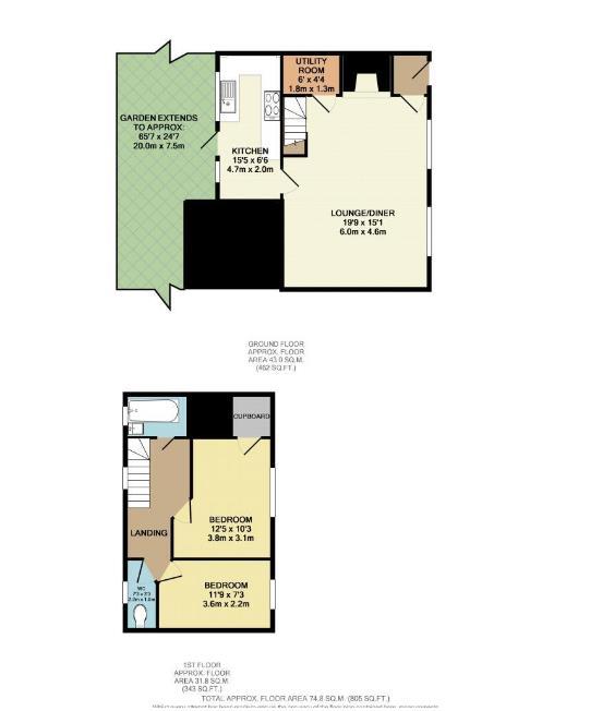 5, Borstal Hill, Whitstable floorplan
