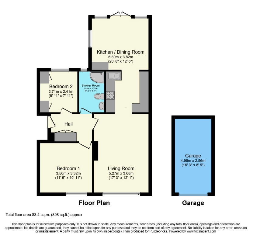 29, Westland Road, Faringdon floorplan