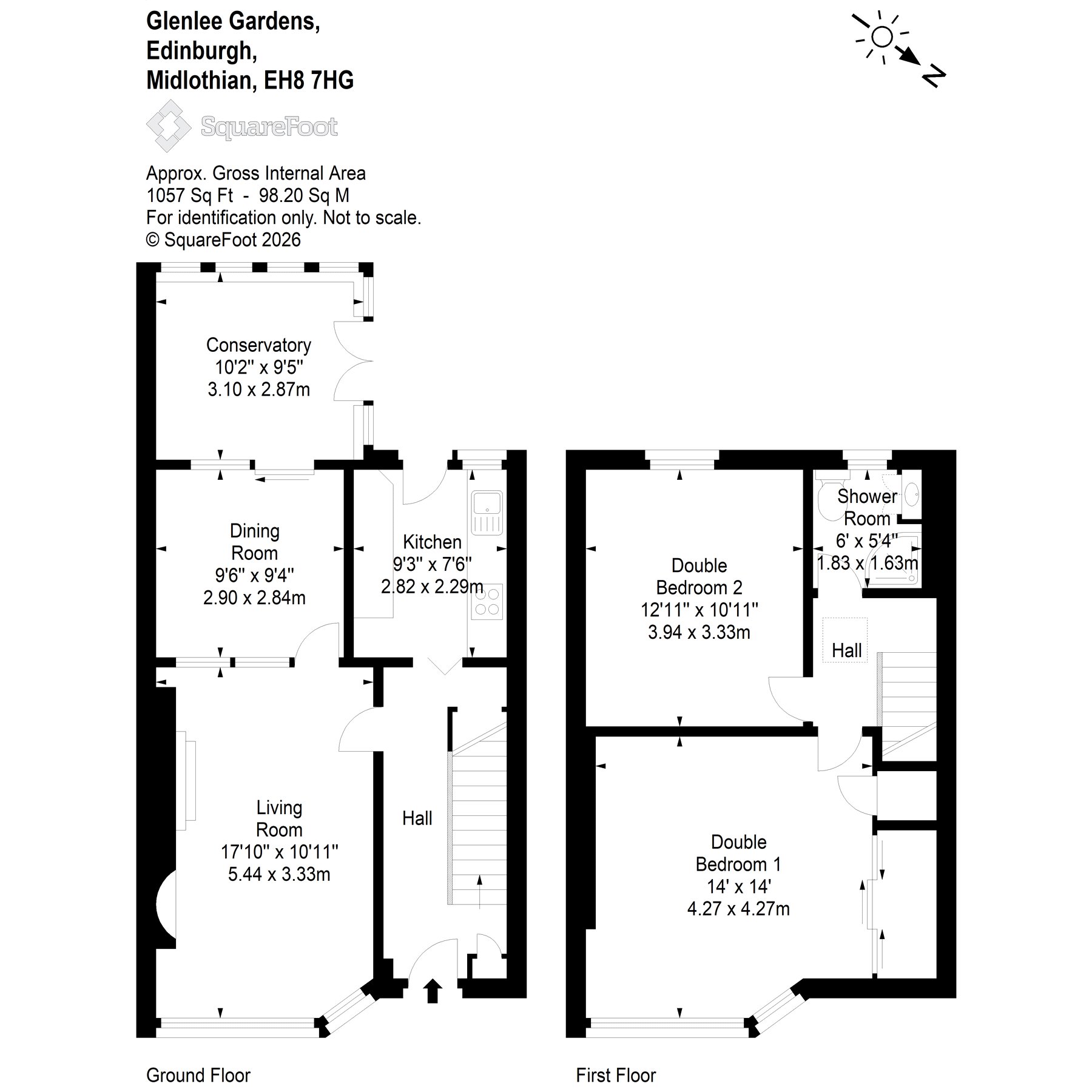 28, Glenlee Gardens, Willowbrae, Edinburgh, EH8 floorplan