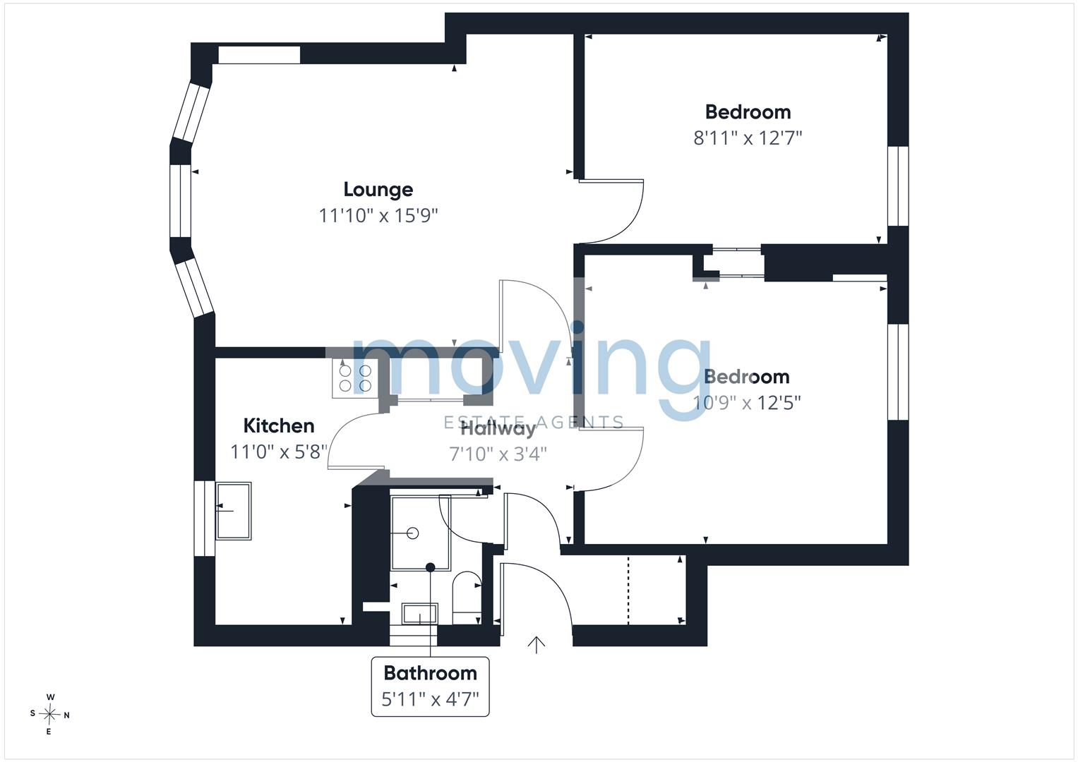 34, Lounsdale Drive, Paisley floorplan