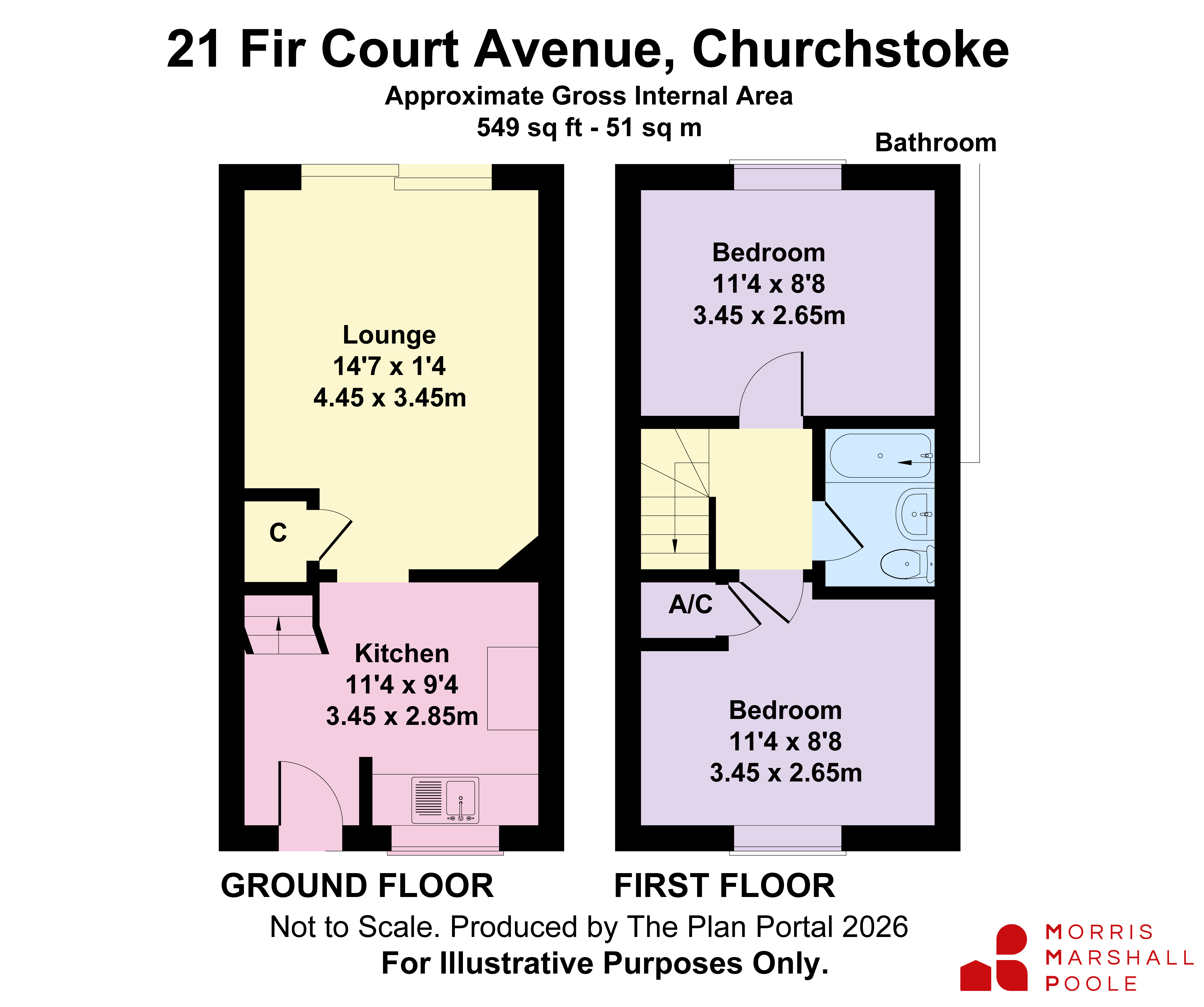 21, Fir Court Avenue, Montgomery floorplan