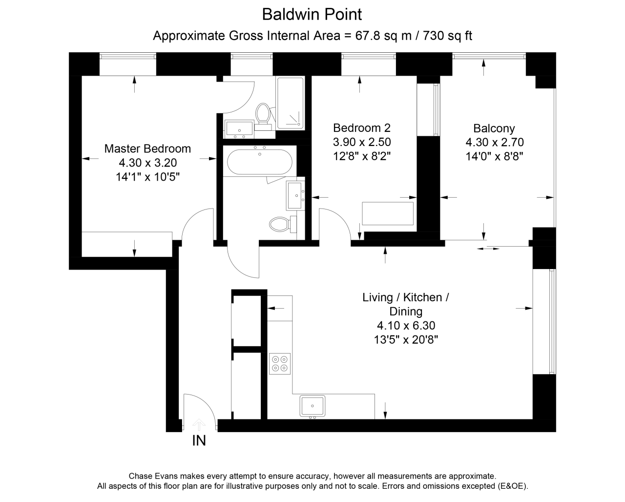 Sayer Street, London floorplan