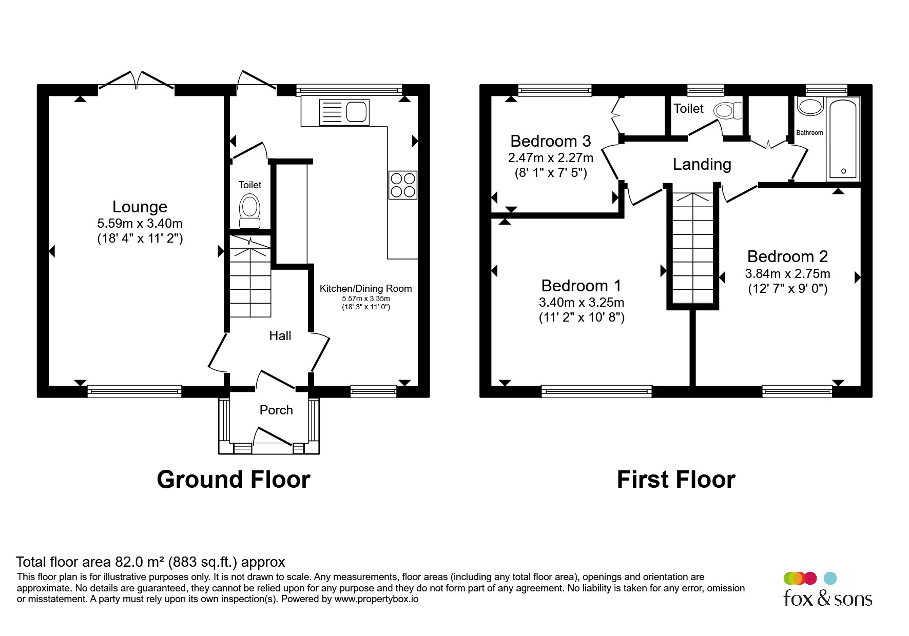 Longfield Avenue, Fareham floorplan