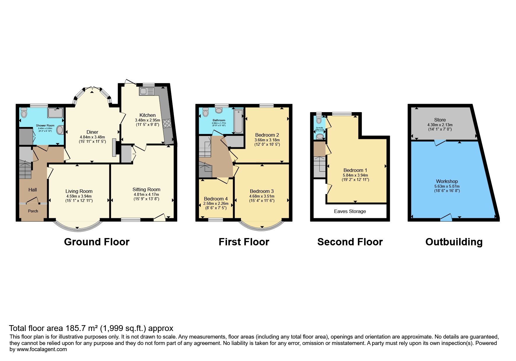 10, Beccles Drive, Barking floorplan