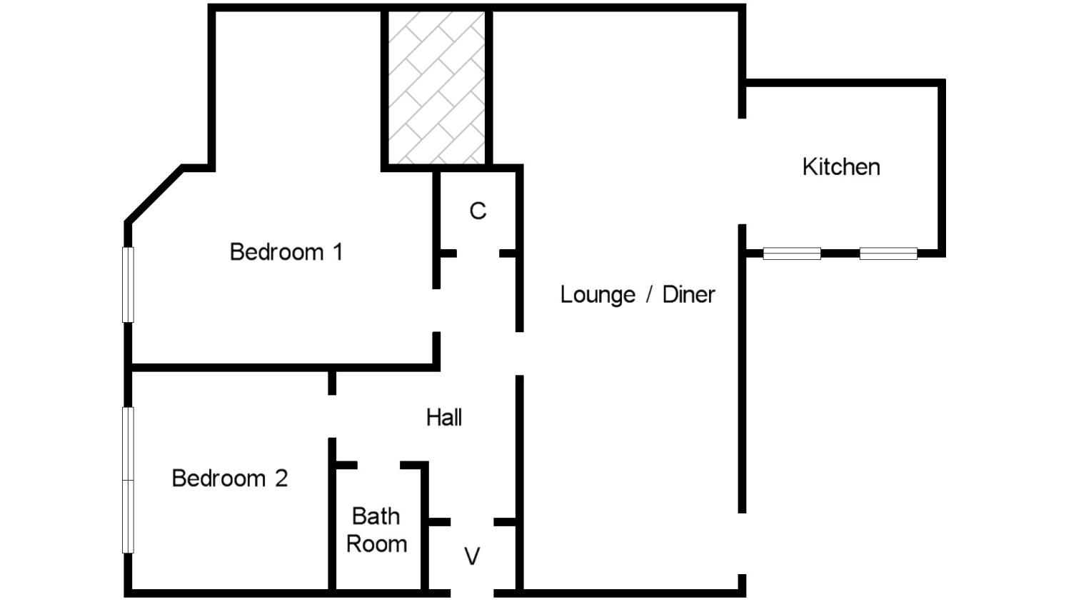 2 Bedrooms Flat for sale in Langmuirhead Road, Auchinloch, Glasgow, East Dunbartonshire G66