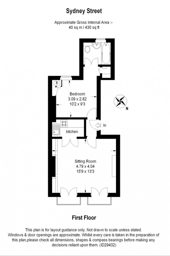 1 Bedrooms Flat to rent in Sydney Street, Chelsea SW3