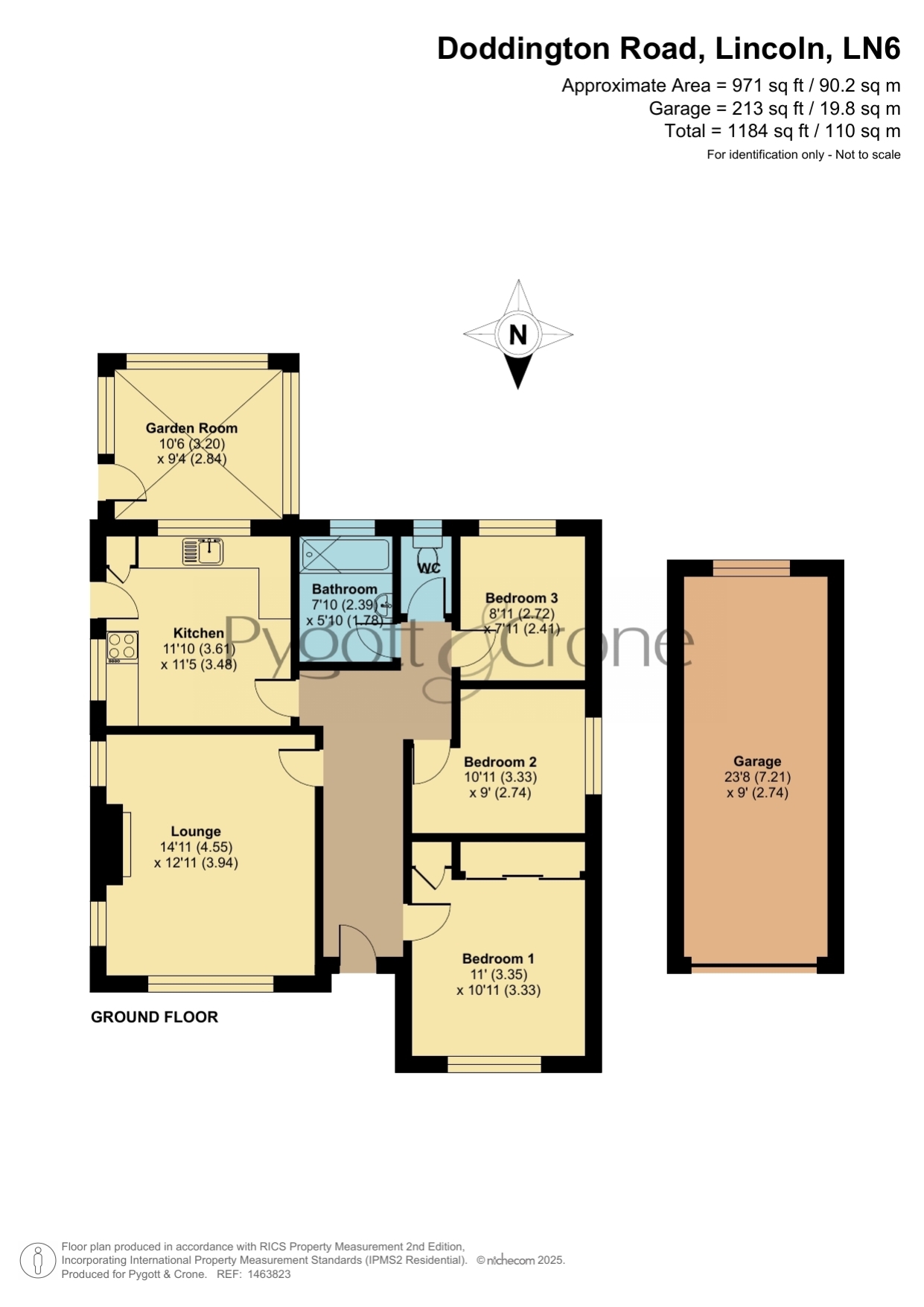 43, Doddington Road, Lincoln floorplan