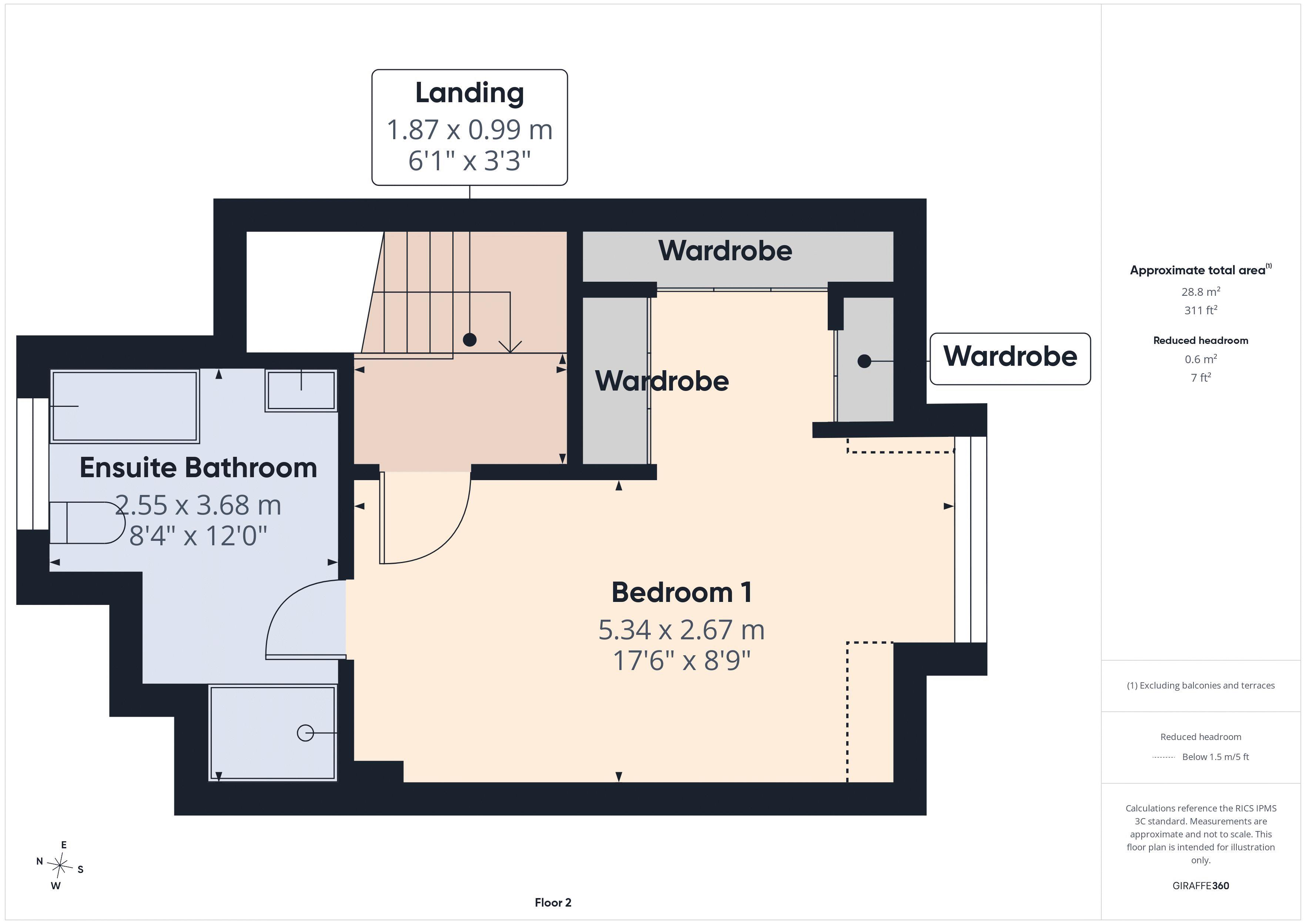 12, Porkele Place, Caterham floorplan