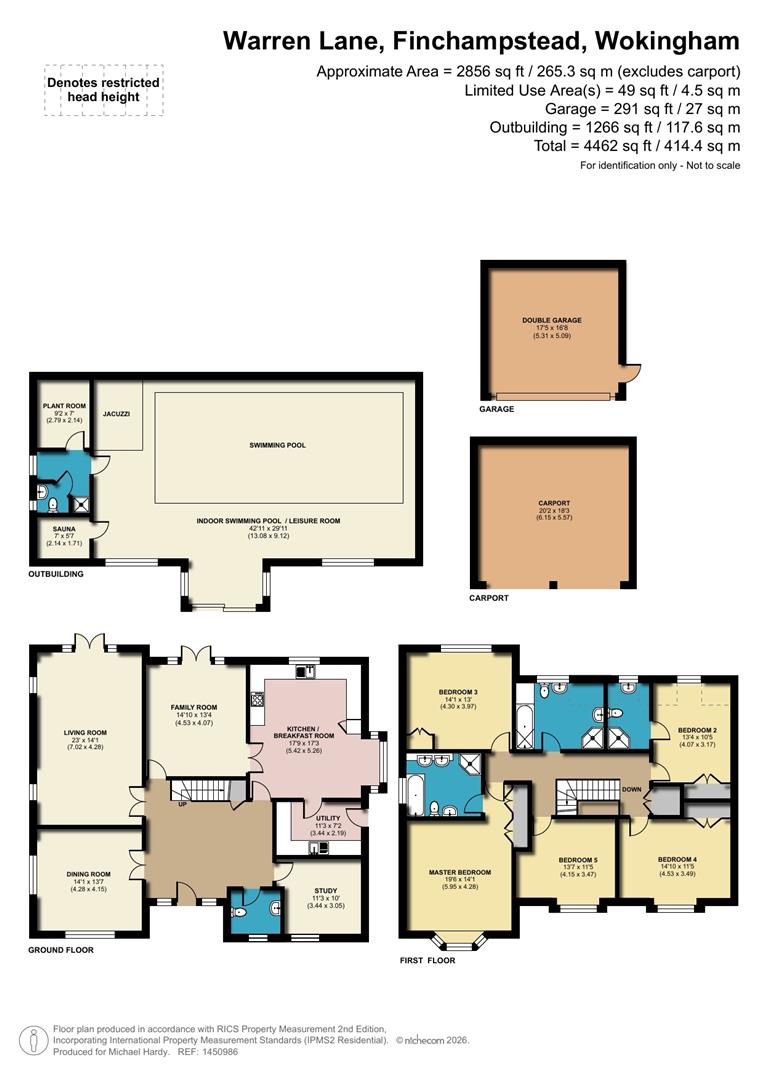 Thornbury House, Warren Lane, Finchampstead floorplan