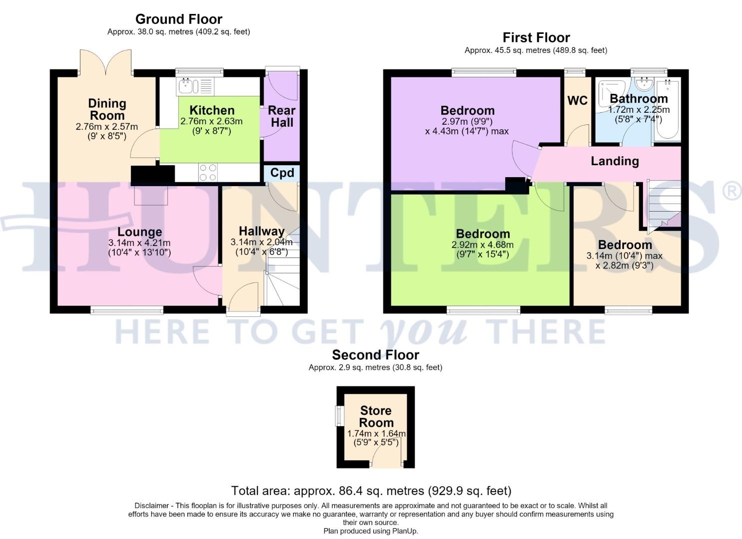 51, Printon Avenue, Manchester floorplan