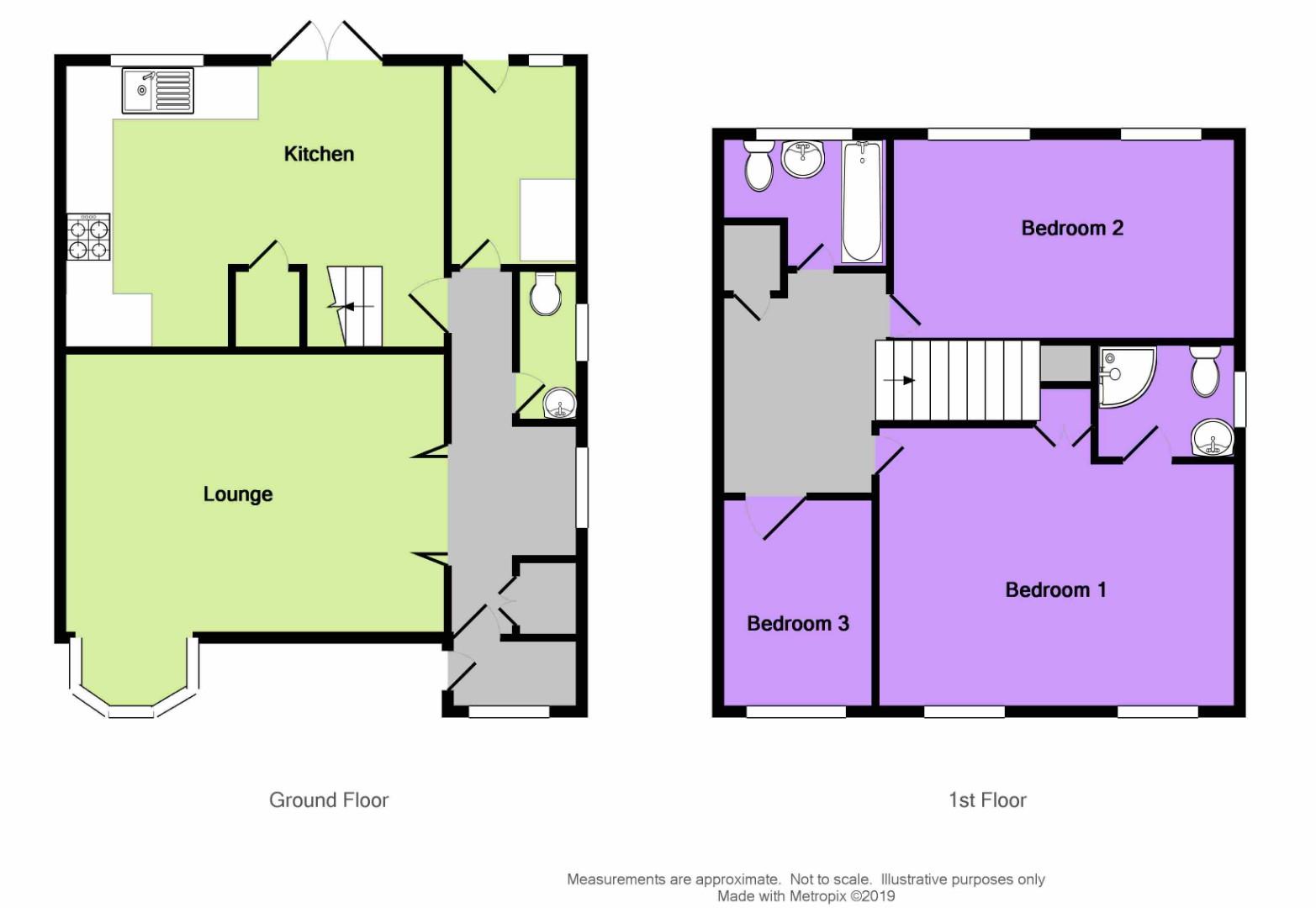 3 Bedrooms End terrace house for sale in Meadow Close, Chatham ME5