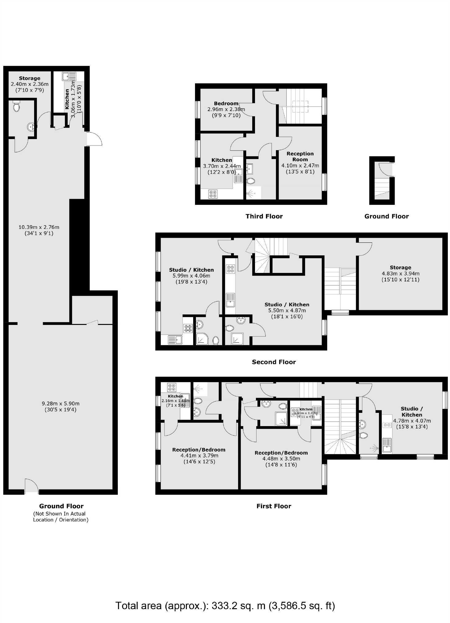 167, Cricklewood Broadway, London floorplan