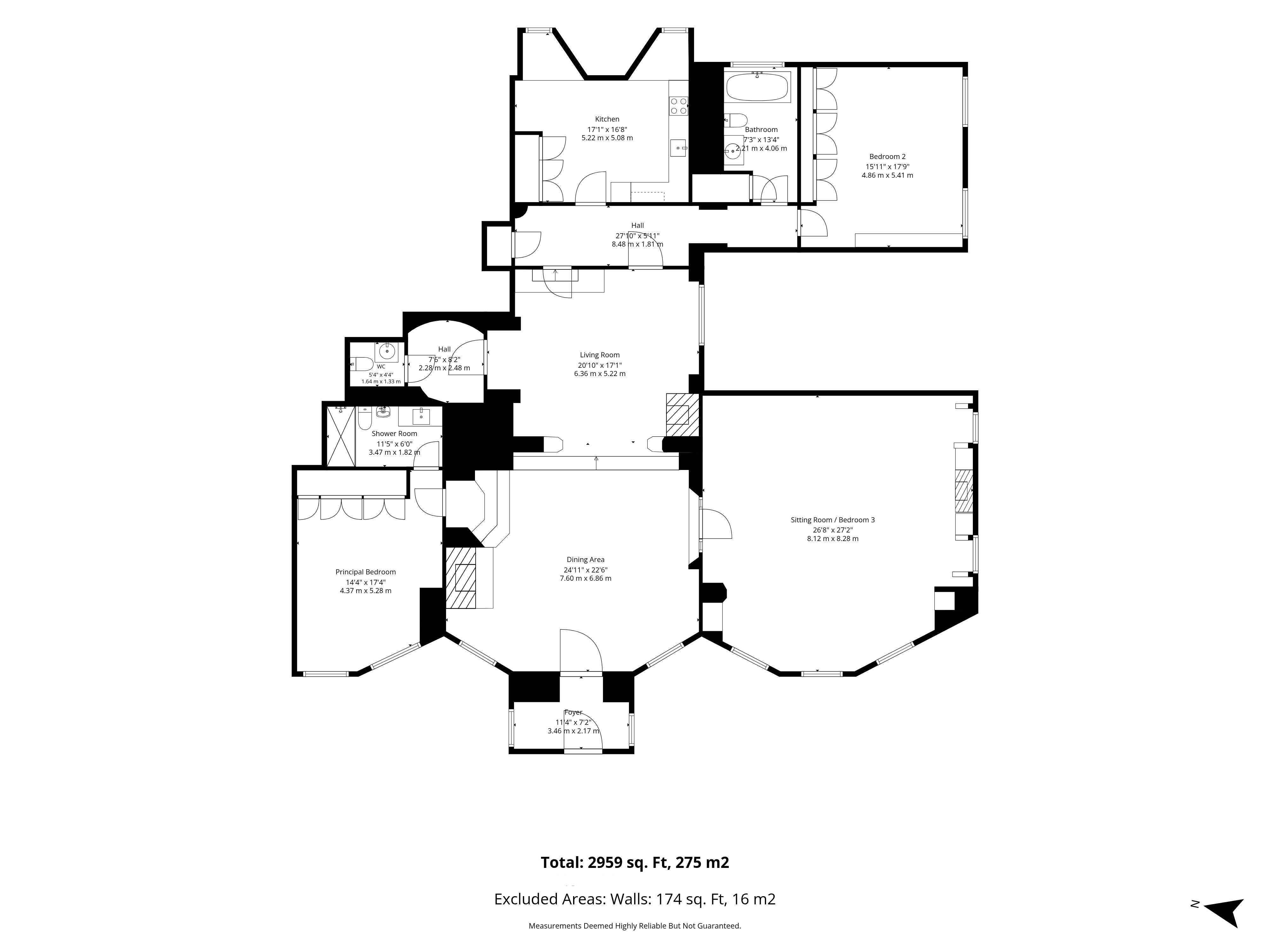 1A, Camis Eskan House, Argyll and Bute floorplan