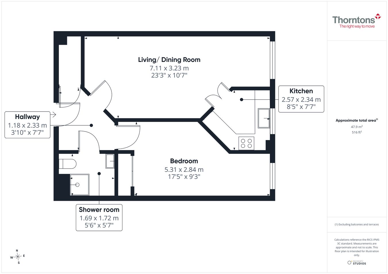 Sandford Gate, Halleys Court, Kirkcaldy floorplan