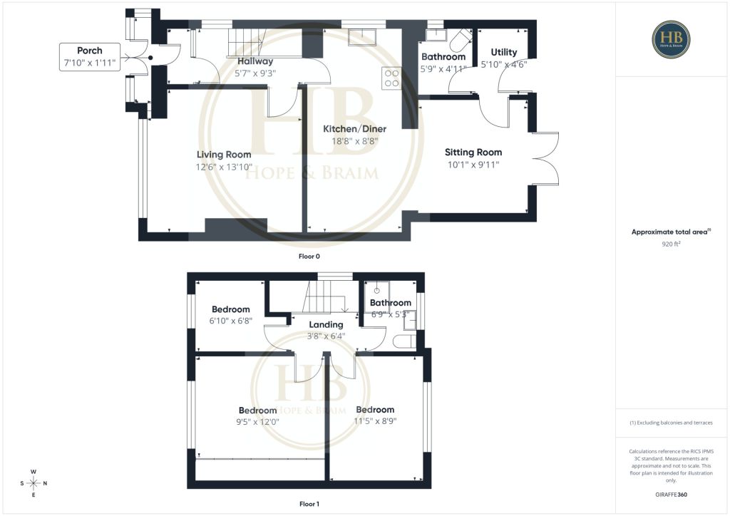 6, Holmstead Avenue, Whitby floorplan