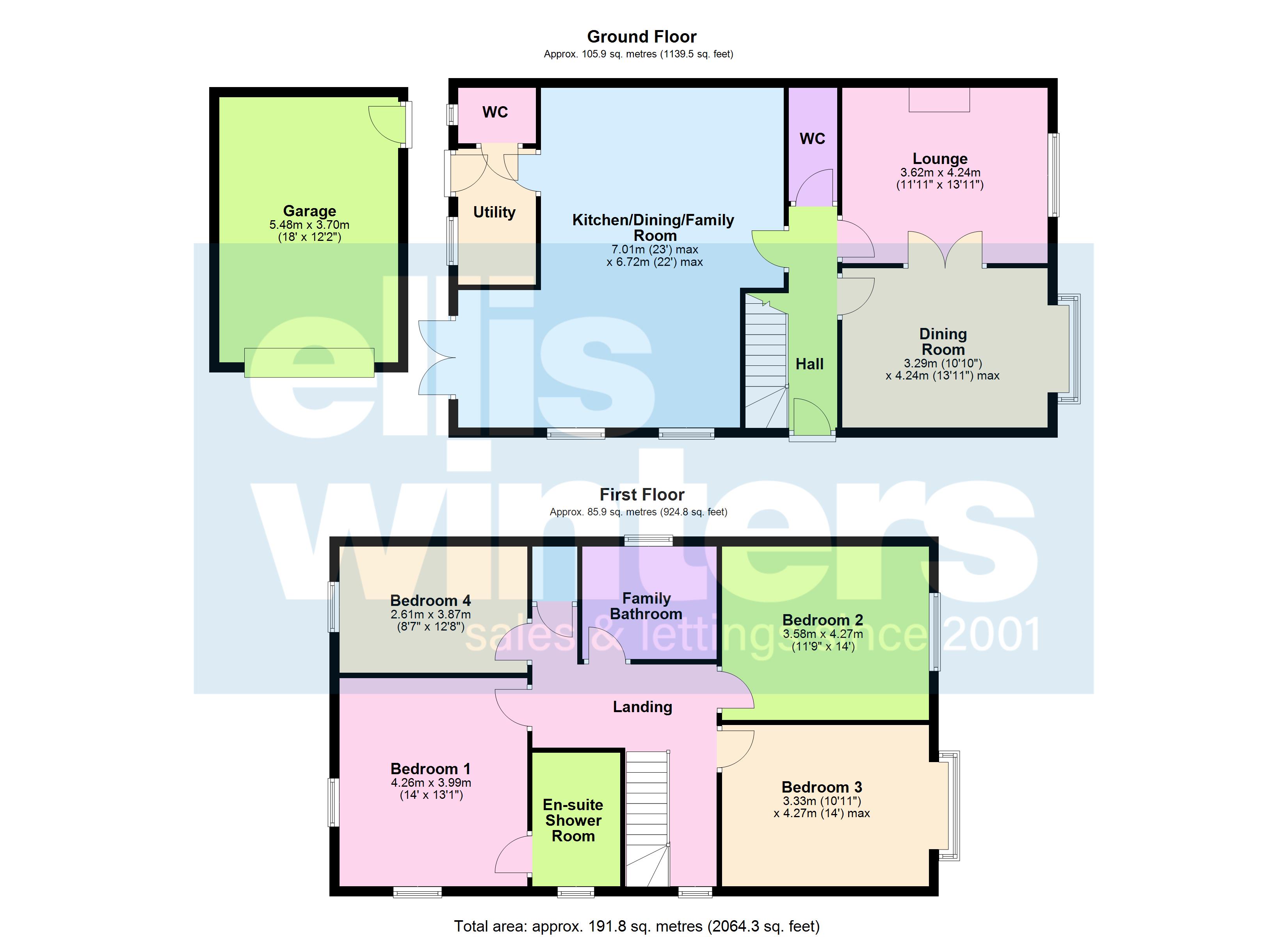 59, St. Peters Road, March floorplan