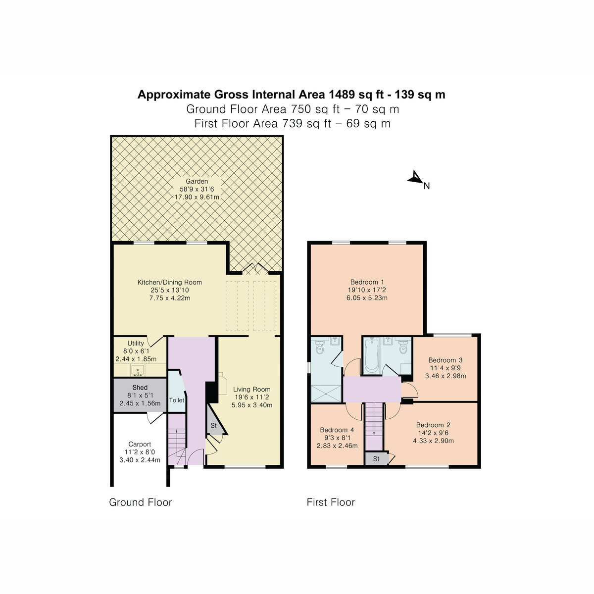 12, Kings Close, Letcombe Regis, Wantage floorplan