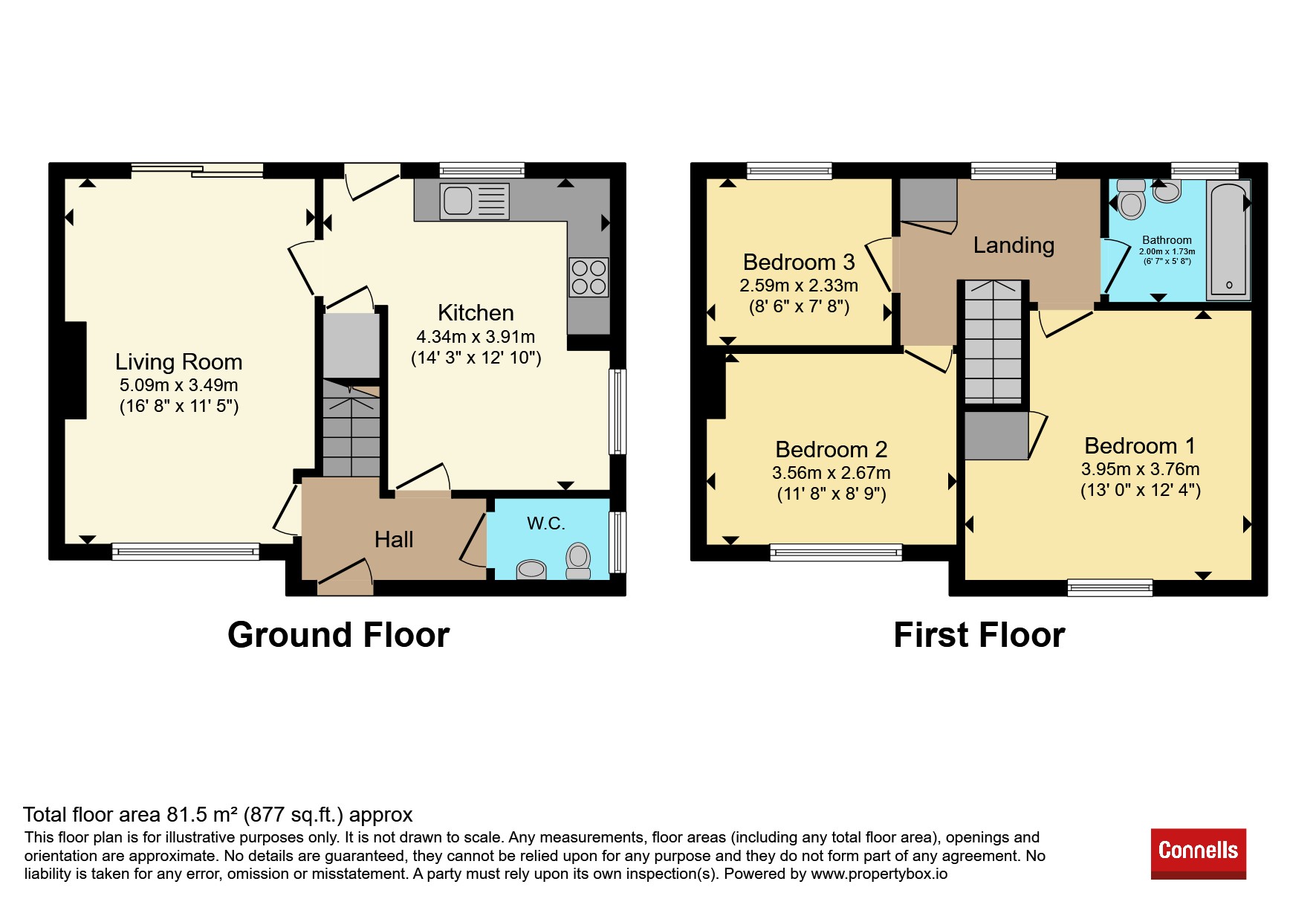 26, The Drive, Grantham floorplan