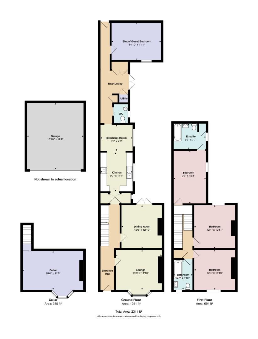 41, Hockliffe Road, Leighton Buzzard floorplan