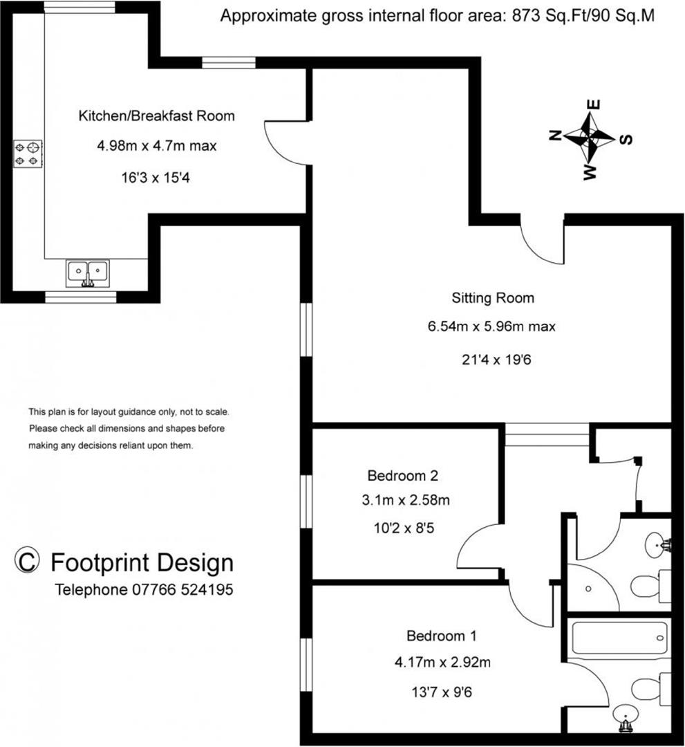 2 Bedrooms Flat to rent in Kendall Court, Southdowns Park, Haywards Heath RH16