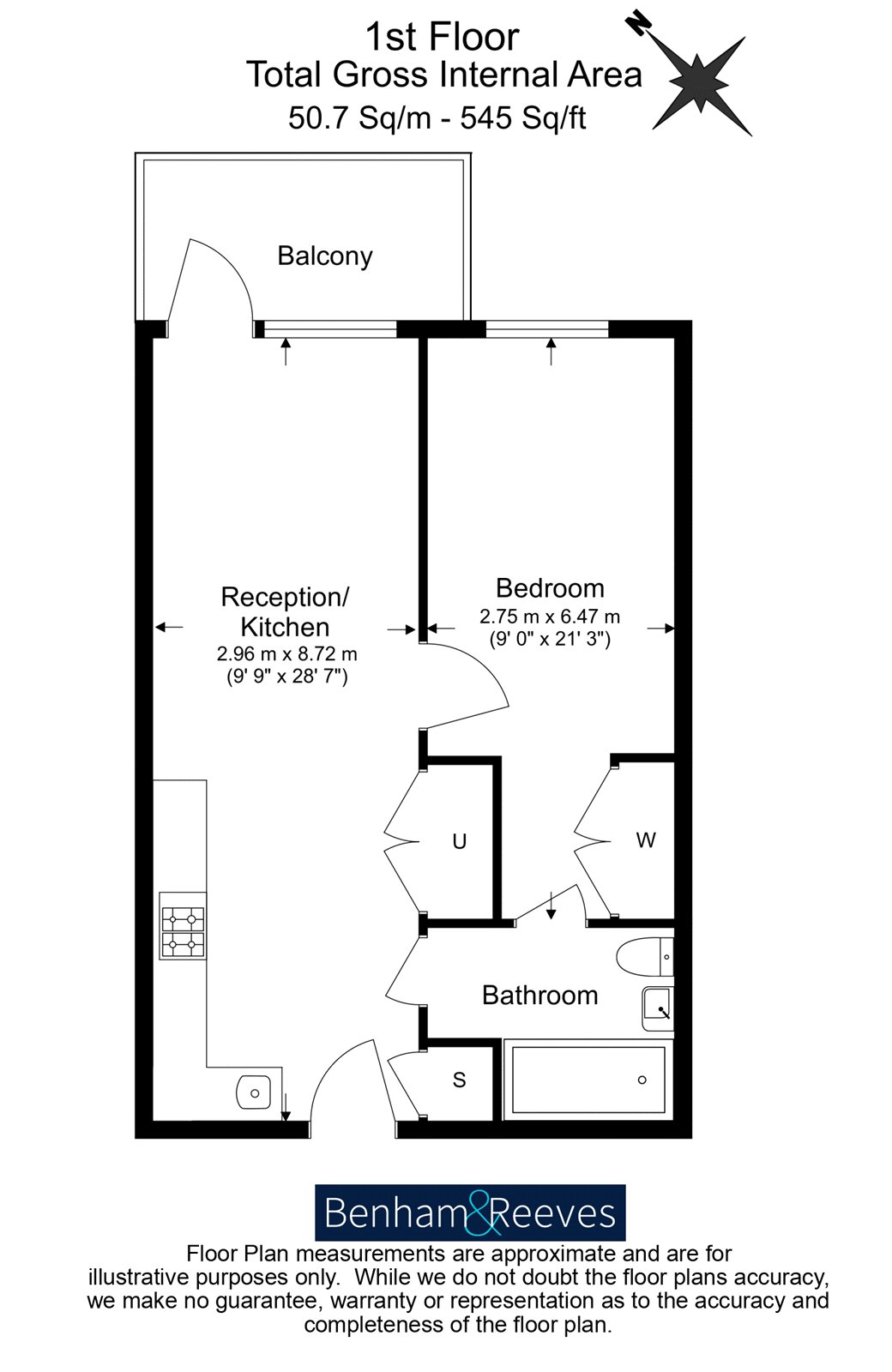 Apartment 19, West Hampstead Centra, 156, West End Lane, London floorplan