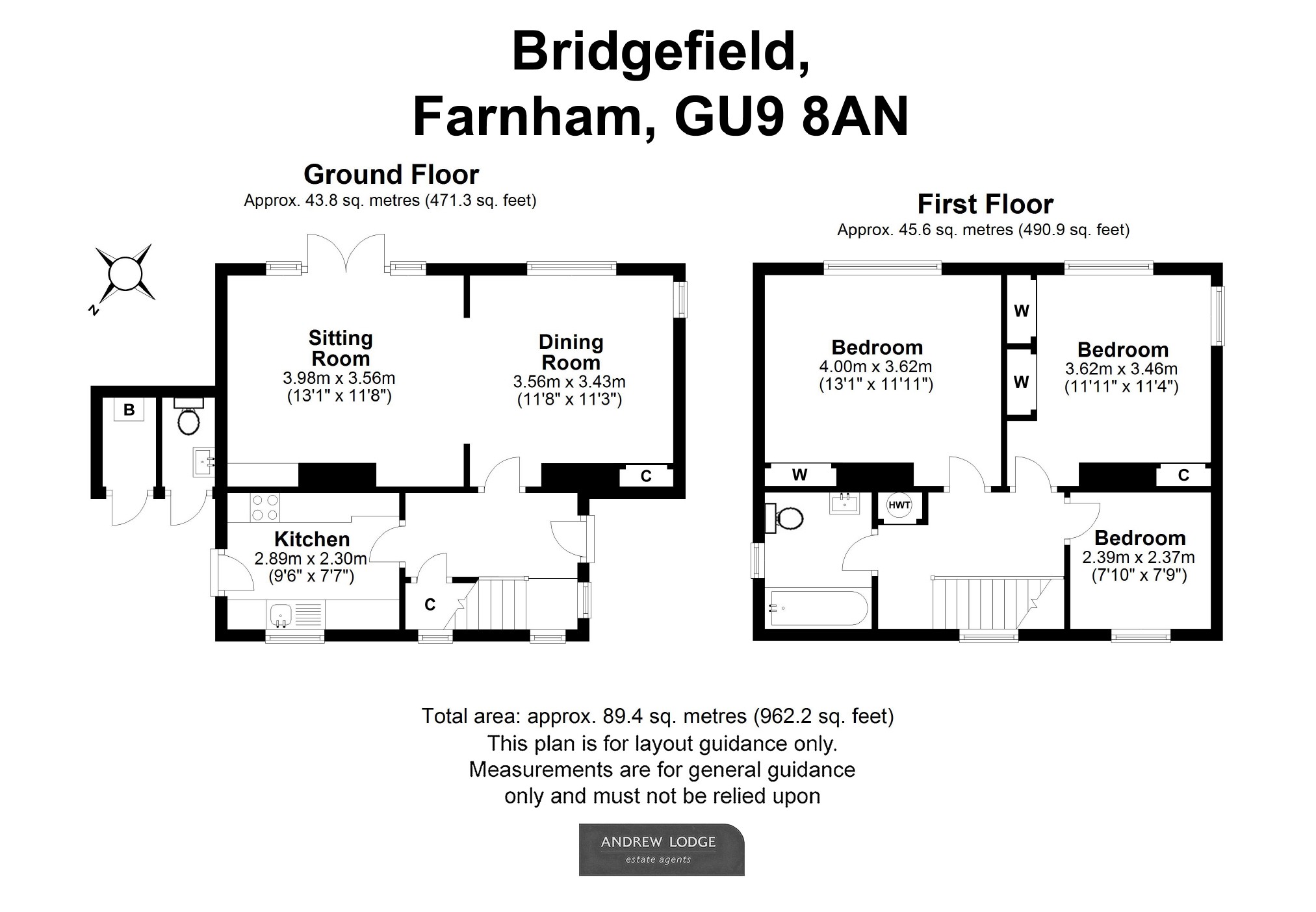 3 Bedrooms Detached house for sale in Bridgefield, Farnham GU9