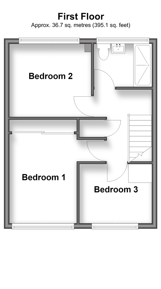 Thorpe Walk Parkwood, Gillingham floorplan