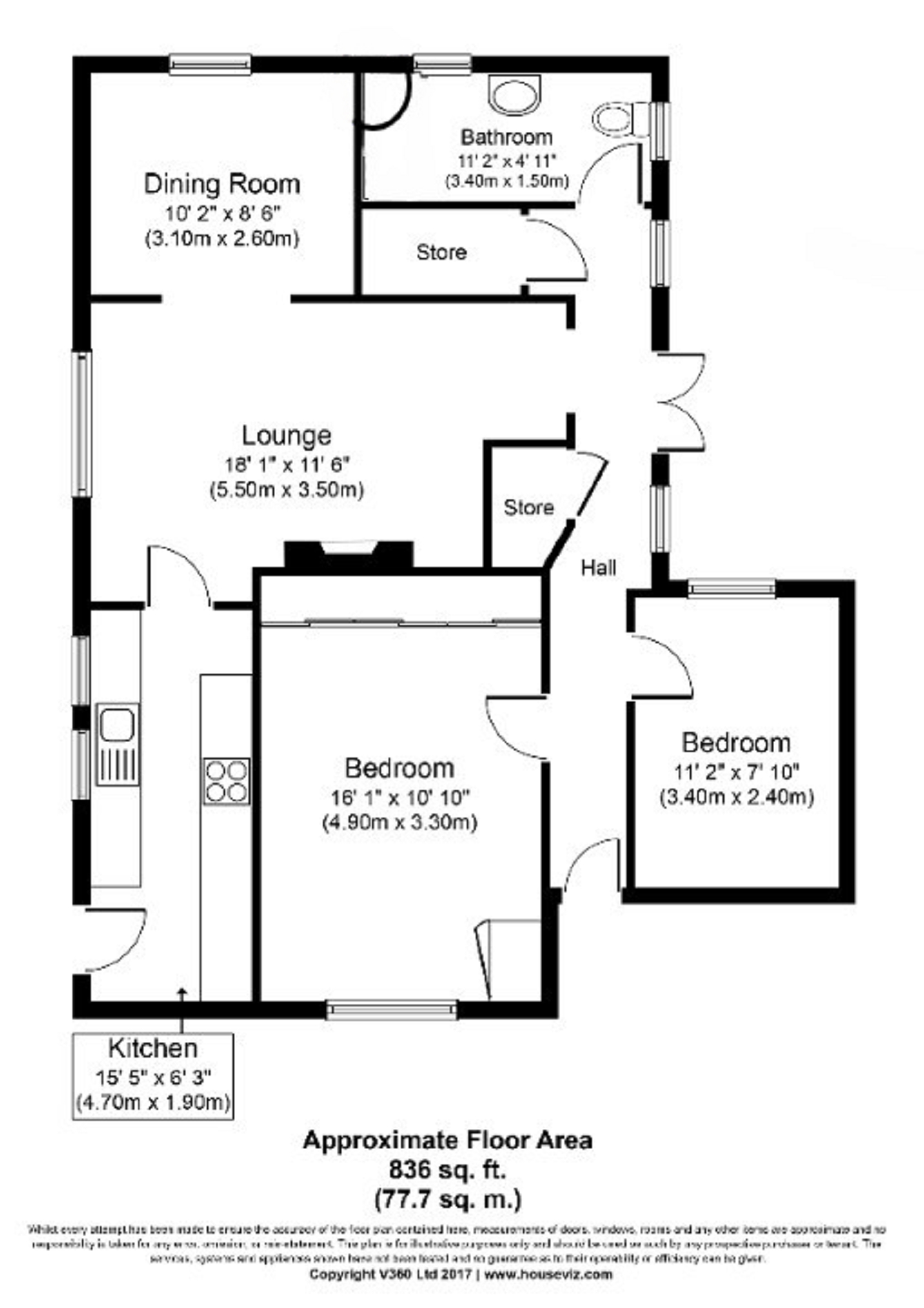 3 Longholm, Chequers Lane, Tadworth floorplan