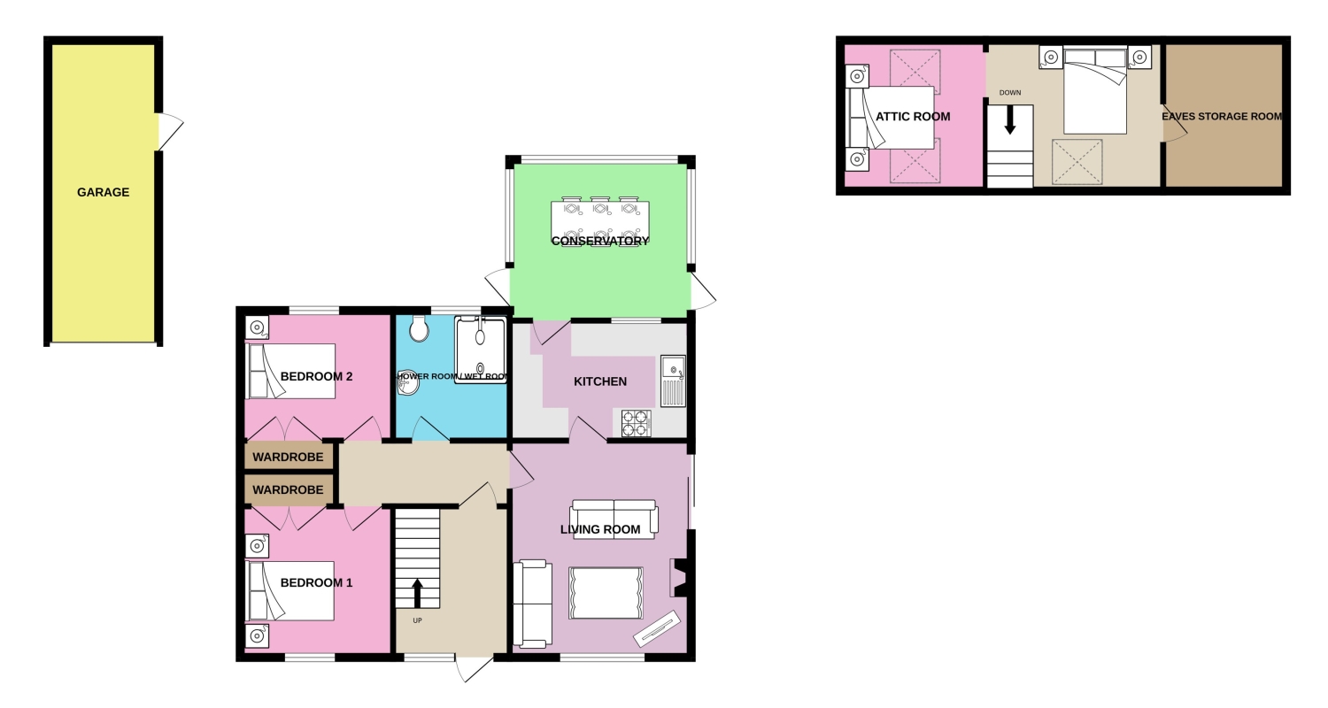 Martyn Close Combwich, Bridgwater floorplan