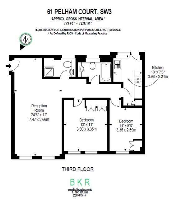 2 Bedrooms Flat to rent in Pelham Court, 145 Fulham Road, Chelsea, London SW3