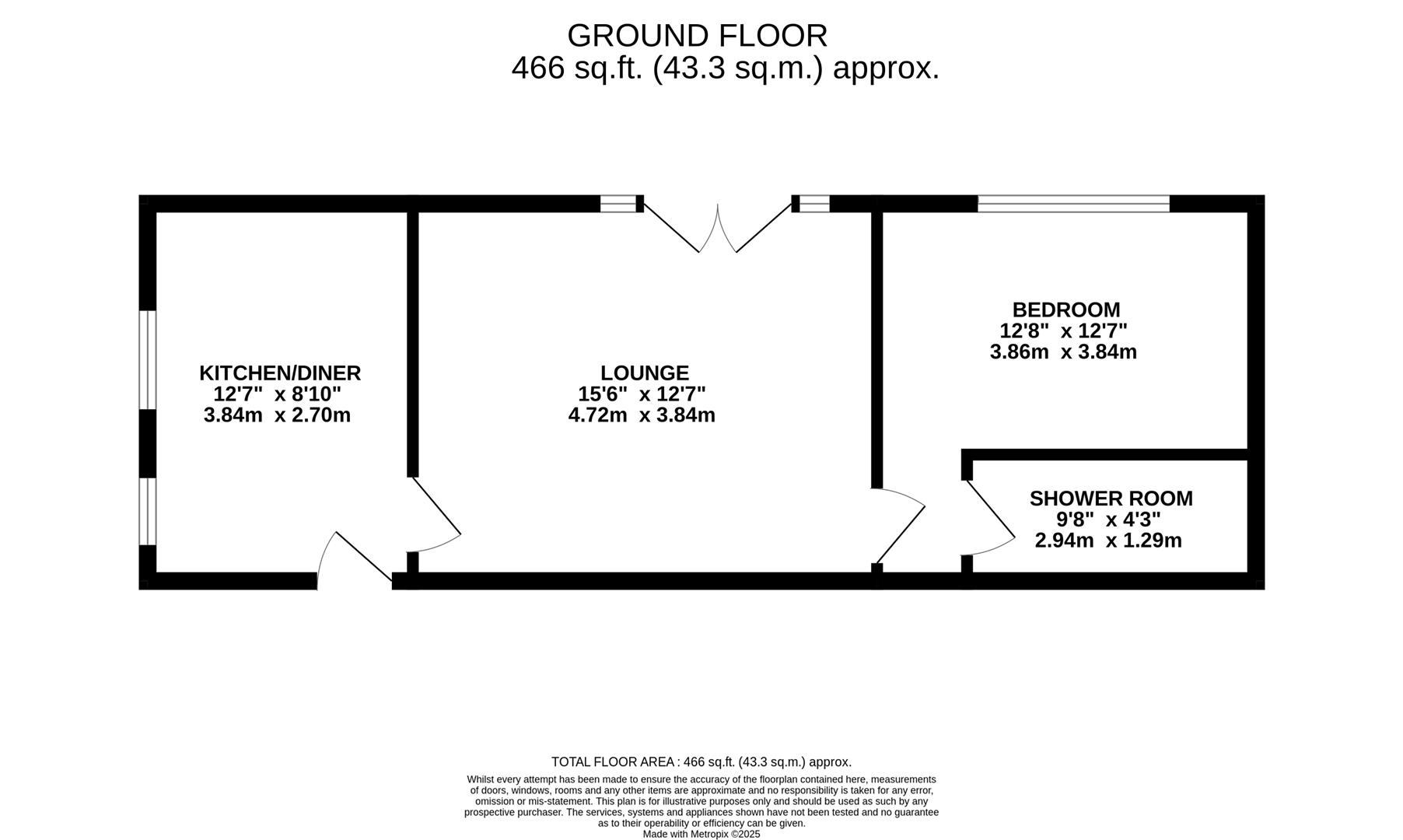 Main Road, Fulstow floorplan