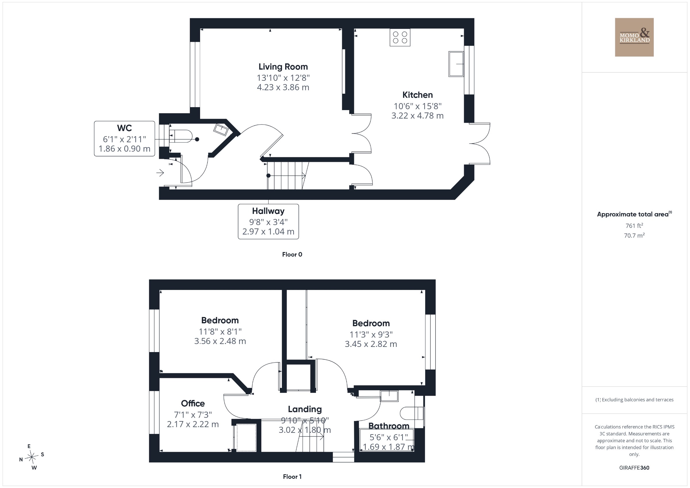 61 Higherness Way, Coatbridge floorplan