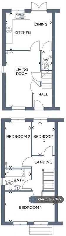 Harrier Drive Langold, Worksop floorplan