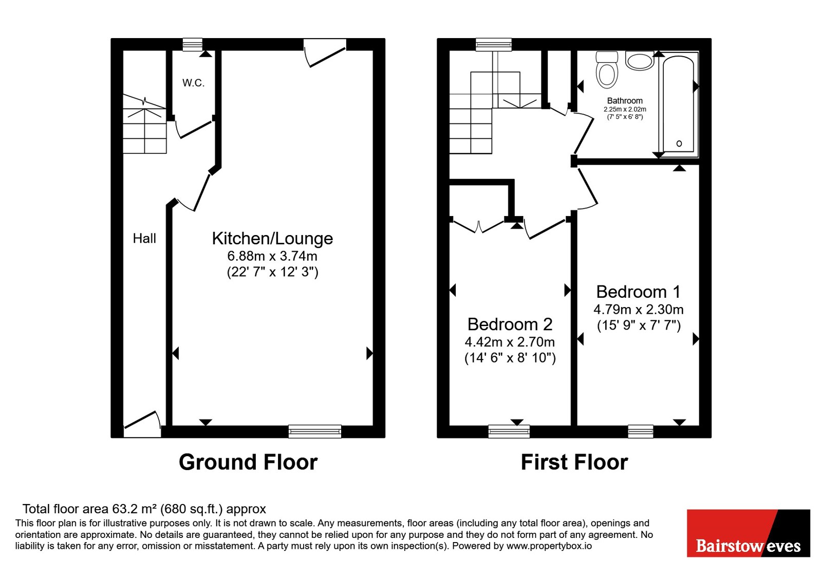 5, Wheelwright Cottages, Coleshill floorplan