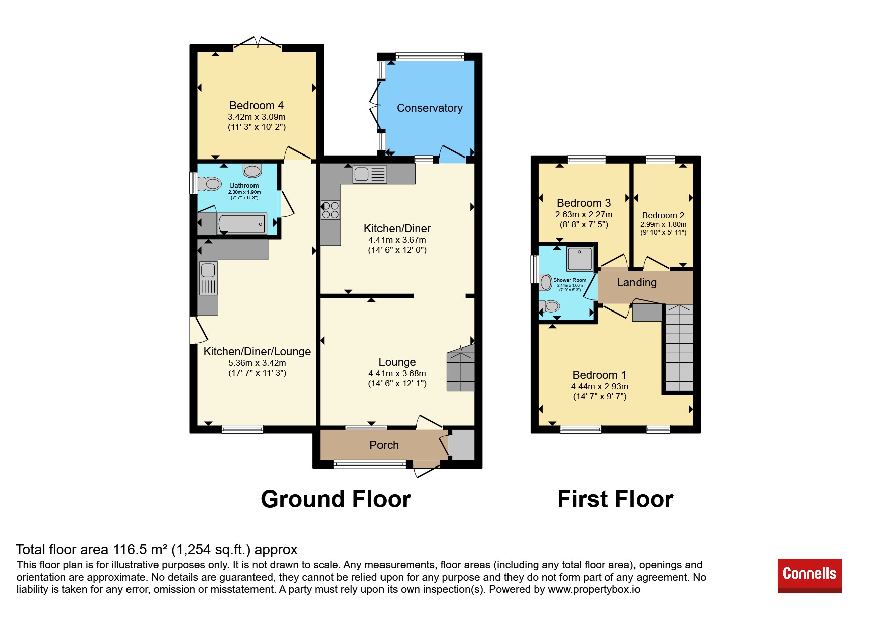 29, Fourth Avenue, Grantham floorplan