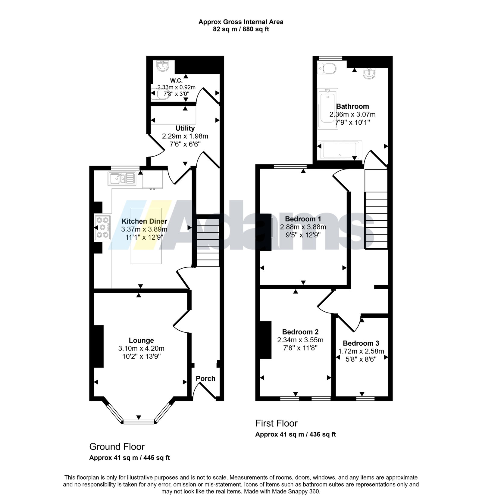 103, Greenway Road, Runcorn floorplan