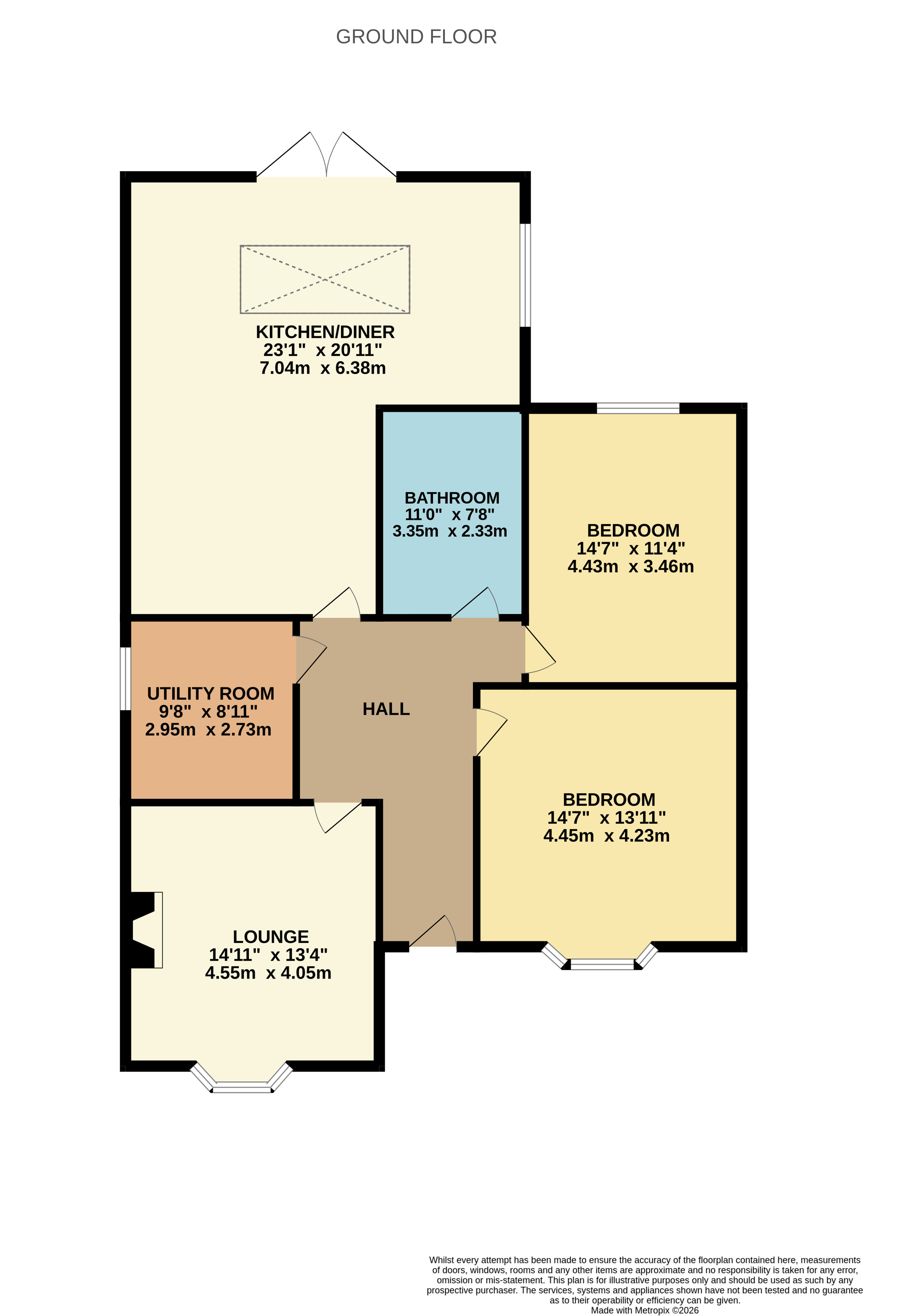 12, Horridge Fold Avenue, Greater Manchester floorplan